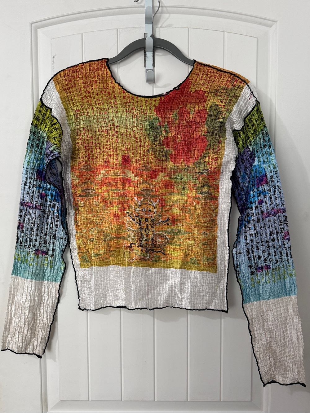 Crinkle Scrunchy long sleeve multi color